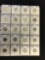 5 Page Binder of Mercury Dimes - Complete Set less Overdates!