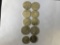 Foreign Silver Dollar Grab Bag 10 coins Total