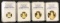 Eagle 25th Anniversary Gold Coin Set PF 70 Ultra Cameo