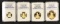 Eagle 25th Anniversary 2011 W Eagle Early Releases Coin Set All are Graded PF 70 Ultra Cameo