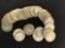 1 Roll of Silver Washington Quarters in circulated grades - 40 Coins