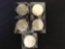 5 - 1922 Brilliant Uncirculated Peace DOllars