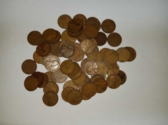 Wheat Pennies circulated grades Various Dates