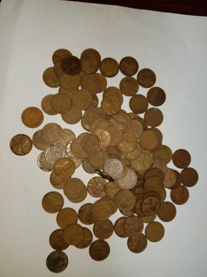 Wheat Pennies in Circulated Grades