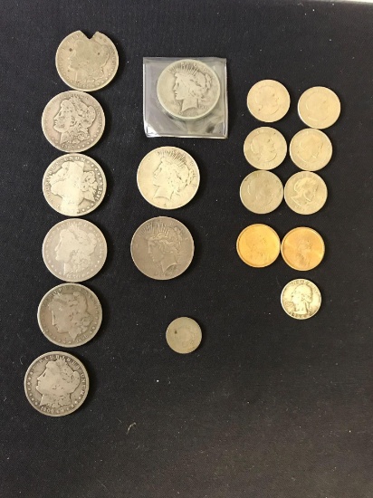 Mixed Bag of Assorted Coins