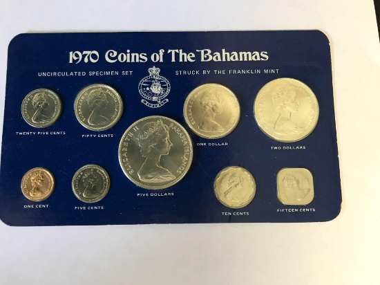 1970 Coins of The Bahamas