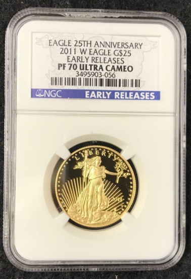 Eagle 25th Anniversary 2011 W Eagle $25