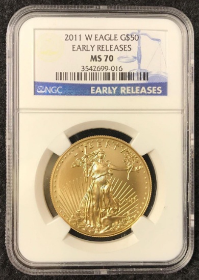 2011 W Eagle G$50 Early Releases