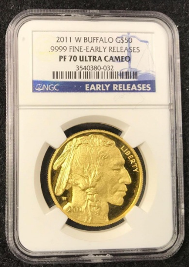 2011 W Buffalo G$50 Fine Early Releases