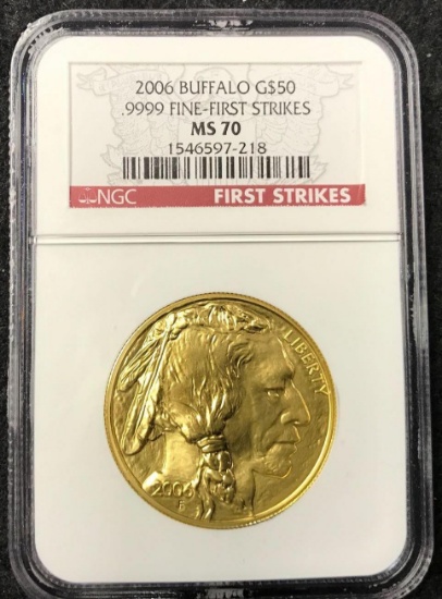 2006 Buffalo G$50 Fine-First Strikes