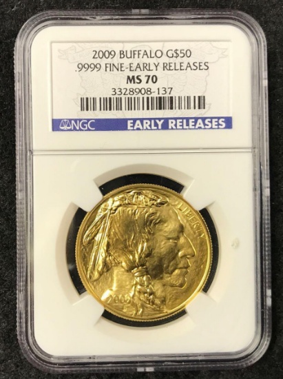 2009 Buffalo G$50 Fine Early Release