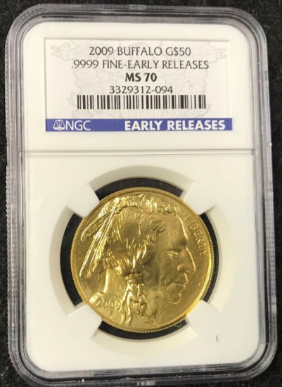 2009 Buffalo G$50 Fine Early Release