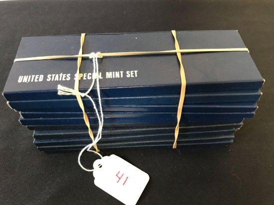10 Kennedy Half Dollar Special Mint Sets
