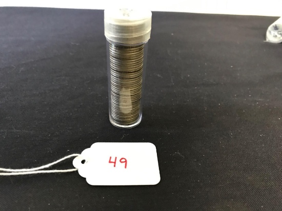 1 Roll of 90% Silver Roosevelt Dimes