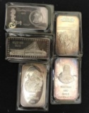 5 - 1 oz .999 Fine Silver Ingots