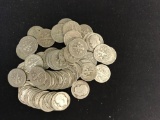 1 Roll of 90% Silver Roosevelt Dimes