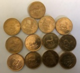 13 - 1975 South Africa 1 oz Gold Krugerrand