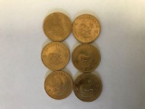 6 - 1973 South Africa 1 oz Gold Krugerrand