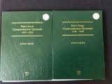 2 Complete Littleton Books of Fifty State Commemorative Quarter Collections