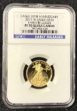 2011 $10 25th Anniversary Gold Eagle