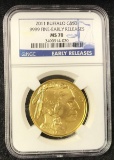2011 Buffalo G$50 Fine-Early Release