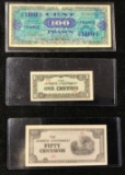 Foreign Currency 3 Bills