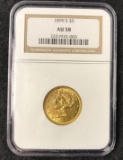 1899 S $5 Liberty Head Coin