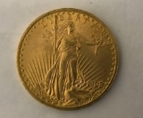 1908 St. Gaudens $20 Gold Coin