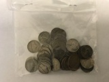 35 plus Jefferson Nickels Various Dates and Circulated Grades