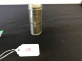 1 Roll of Silver Washington Quarters in circulated grades - 40 Coins
