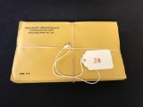 5 Silver Proof Sets in Mint Issued Envelopes
