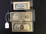 1 Lot of Japanese Currency From WWII and Post WWII
