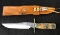 Hand Made Hunting Knife with 7 1/2? Blade