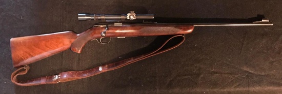 Winchester Delux Sporter Model 75 22LR with Alaskan Scope