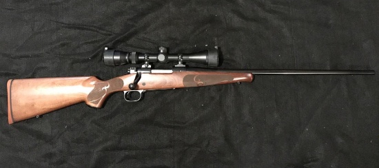 Winchester Model 70 Bolt Action in a 223 WSSM with Barska 3x9 Scope