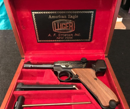 Stoeger Luger With Wooden presentation Box