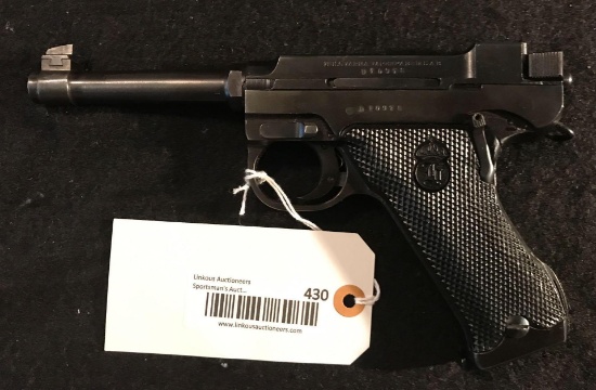 Husqvarna Vapenfabriks Luger Semi Auto