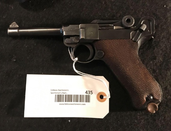 Luger 1938 All Matching Numbers Except Clips