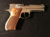 Smith & Wesson Model 39-2 Nickel Plated 9mm Semi Auto