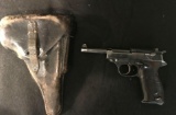 P38 with Leather Holster