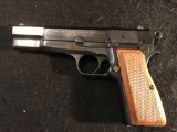 Browning Hi Power 9mm Semi Auto with 2 Clips and Hard Case