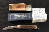 Remington Camp Bullet Knife with 4 Blades
