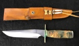 Hand Made Hunting Knife with 7 1/2? Blade