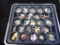 Tray of Costume Jewelry Earrings