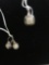 Earrings with matching pendent