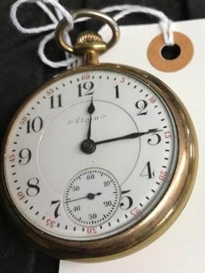 Elgin BW Raymond Pocket Watch, 17 jewels