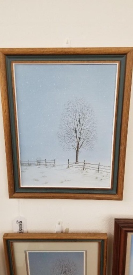Robert E. Tuckwiller "Waiting" Original Painting