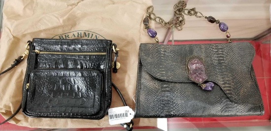 2 Leather Purses