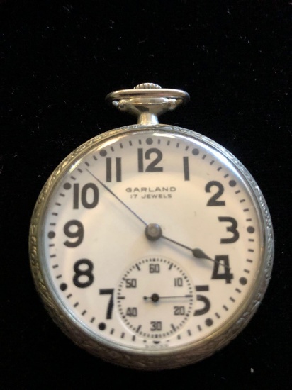 Garland Pocket Watch, Ball Company. 17 jewels