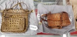 2 Brahmin Leather Purses